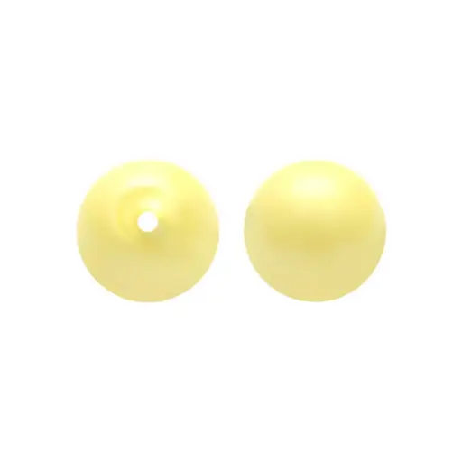 [32660] Perla sintetica redonda 8mm pastel yellow A-945 x Libra (1.800 unidades)