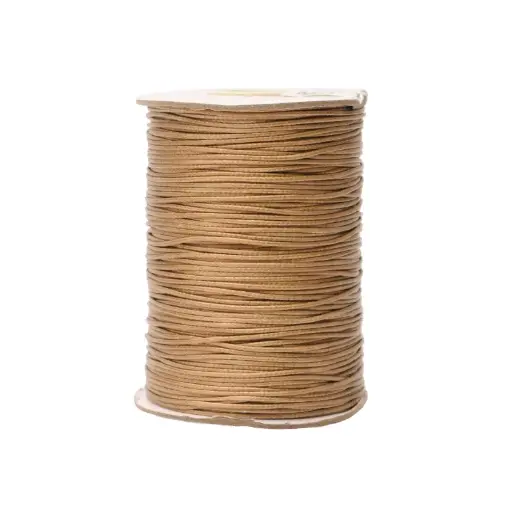 [32064] Cordon vibora 1mm 121 beige x rollo 155m