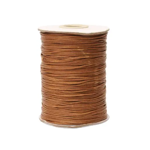 [15411] Cordon vibora 1mm 190 cafe claro x rollo 155m