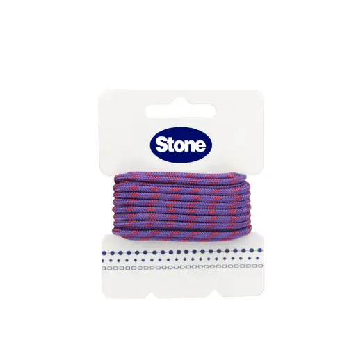 Cordon paracord 3mm morado/rojo x rollo 3m