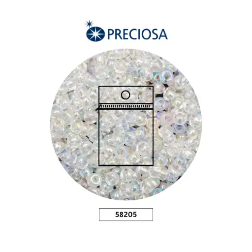 [17281] Mostacilla checa preciosa 8/0 3mm 58205 boreal X 50g