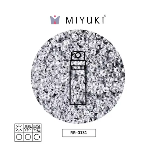 [24006] Mostacilla Miyuki rocalla 11/0 RR0131 cristal x 10g