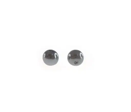 [32644] Perla sintetica redonda 10mm hematite CX-960 x Libra (1.000 unidades)