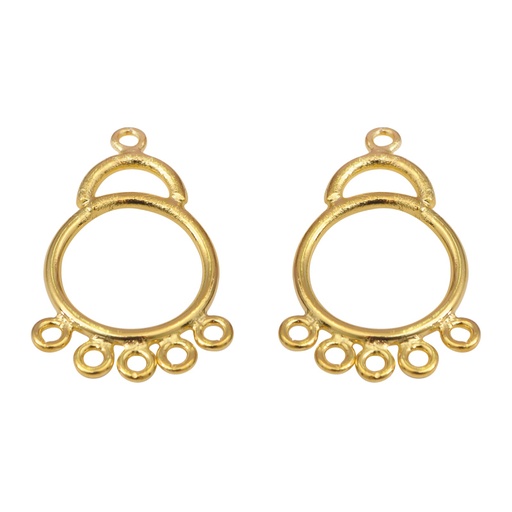 [09865] Sistema arete K-5441/Golfi 27x17mm x par