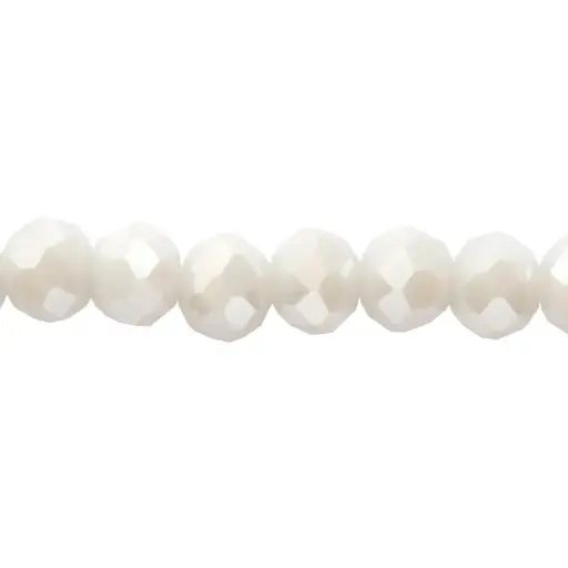 [24332] Murano rondela facetada 3mm light grey 71-1 x 145unds