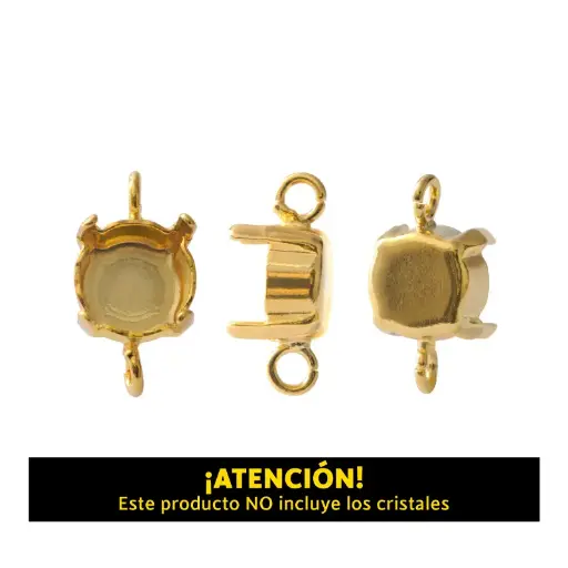 [30288] 1088DE setting doble argolla abierta SS39/rodio x und