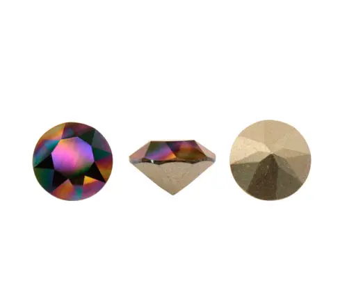 [29509] 1088 swarovski chaton crystal rainbow dark F SS39 x und