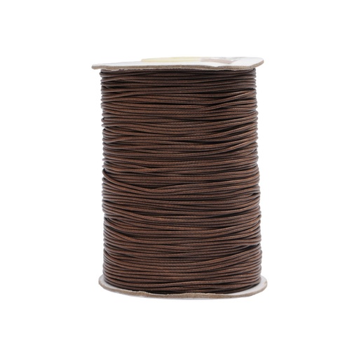 [26165] Cordon vibora 1mm 125 cafe claro x rollo 160m