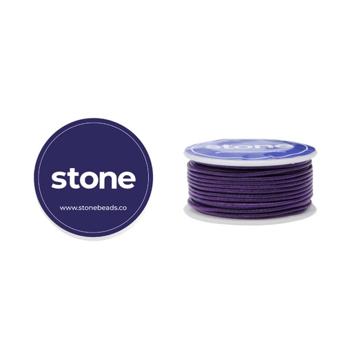 Cordon vibora 1mm 107 morado x rollo 8m