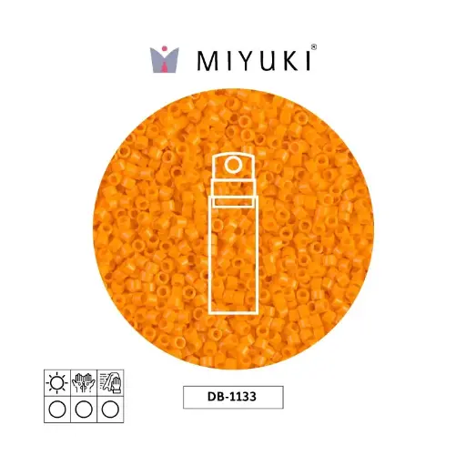 [01152] Miyuki delica 11/0 DB1133 opaco mandarin x 10gr