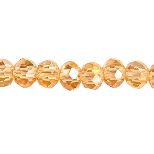 [14657] Murano rondela facetada 2mm gold shadow 33AB x 145 unds