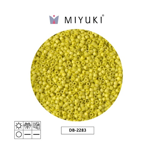 [15146] Miyuki delica 11/0 DB2283 opaco glazed citron x 50g