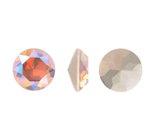 [02282] 1088CH chaton 8mm 221SI light smoked topaz x und
