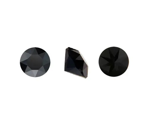 [20767] 1088 swarovski chaton jet SS39 x und