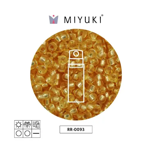 Mostacilla Miyuki rocalla 11/0 RR0093 x 10g