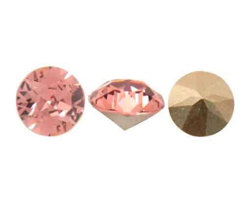 [30073] 1088 swarovski chaton blush rose F SS39 x und