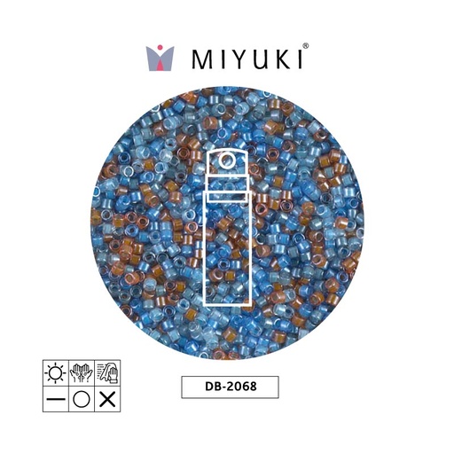 [25970] Miyuki delica 11/0 DB2068 luminous color mix x 10gr