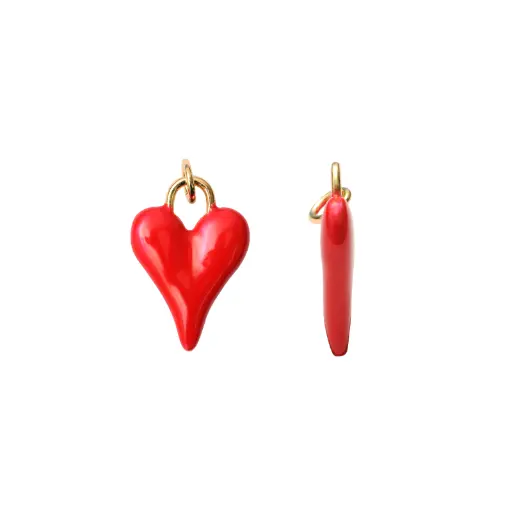 [07153] Murrina corazon 14x4mm azul S-08 x 29unds