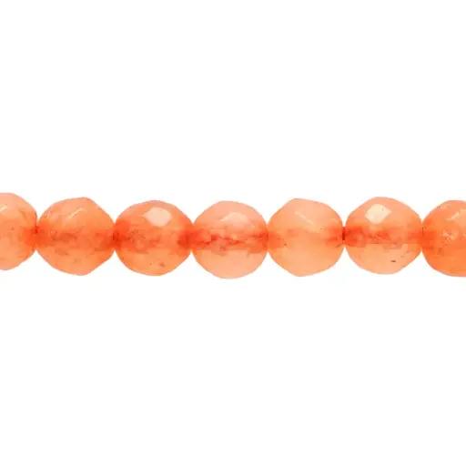 [30130] Sarta redonda facetada 4mm jade salmon x 92 unds