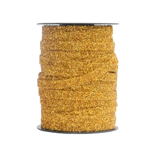 [11327] Trimming 1.2cm dorado x rollo