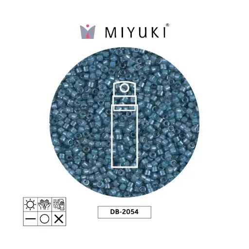 [32695] Miyuki delica 11/0 DB2054 neon dusk azul x 10g