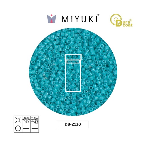 [31863] Miyuki delica 11/0 DB2130 opaco azul x 3g