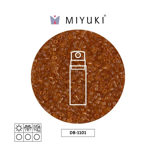 [31280] Miyuki delica 11/0 DB1101 transparent marigold x 10g