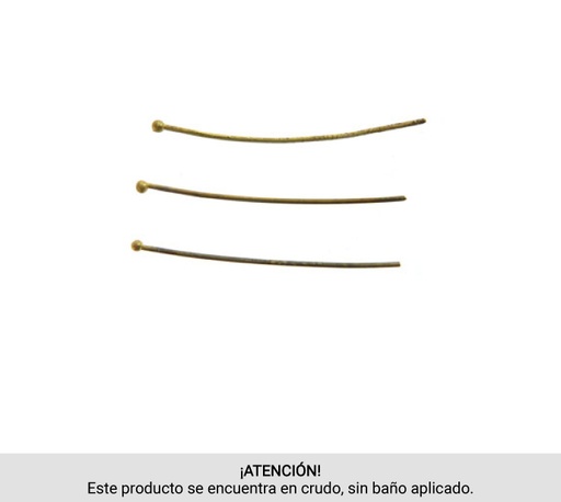 [02741-B1000] Alfiler ball pin 0.7x35.0x2.0mm/R bolsa x 1000 und