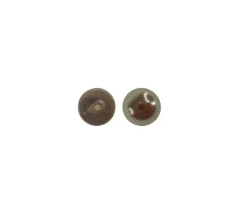 [09028-B1000] Perla sintetica redonda 8mm lt smoked topaz CX-43 bolsa x 1000 und